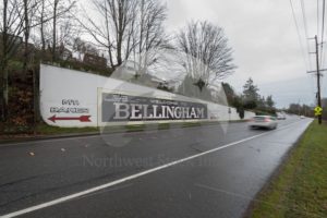 Welcome to Bellingham mural - Northwest Stock Images