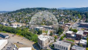 Fairhaven & South Hill Drone - Northwest Stock Images