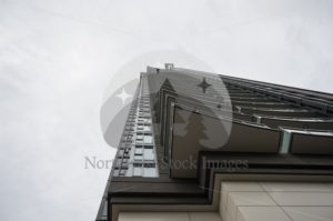 Abstract Skyscraper in Coquitlam - Northwest Stock Images