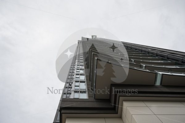 Abstract Skyscraper in Coquitlam - Northwest Stock Images