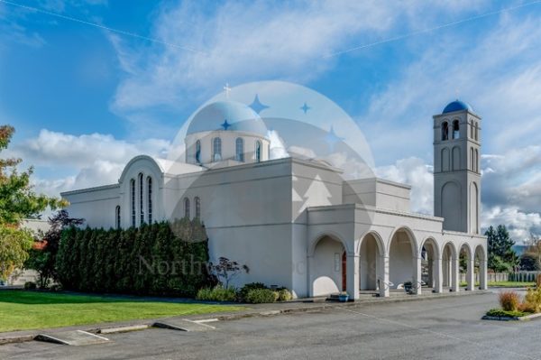 Greek Church - Northwest Stock Images