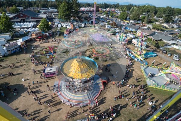 Lynden Fair Carnival - Northwest Stock Images