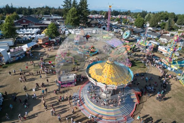 Lynden Fair Carnival - Northwest Stock Images