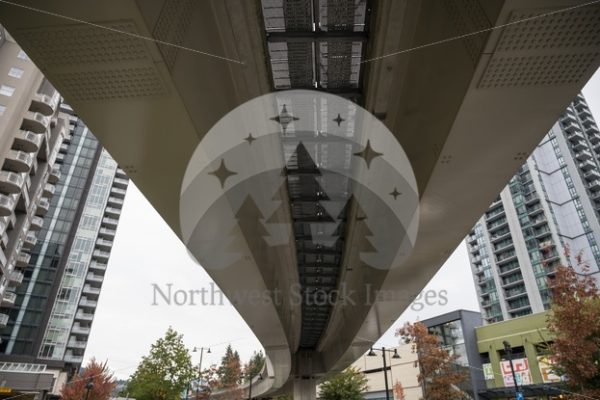 Under Sky Train - Northwest Stock Images