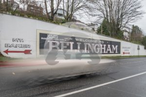 Welcome to Bellingham mural - Northwest Stock Images