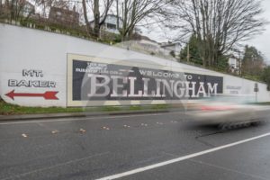 Welcome to Bellingham mural - Northwest Stock Images