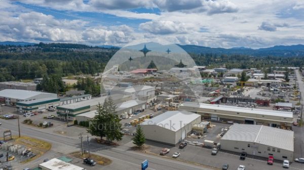 Irongate Aerial - Northwest Stock Images