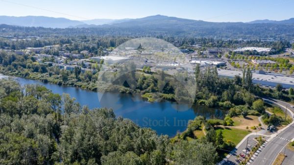 Sunset Pond - Northwest Stock Images